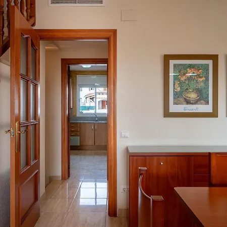 At130 Casa Con Piscina Privada, Aire Acondicionado Y Garaje * Creixell
